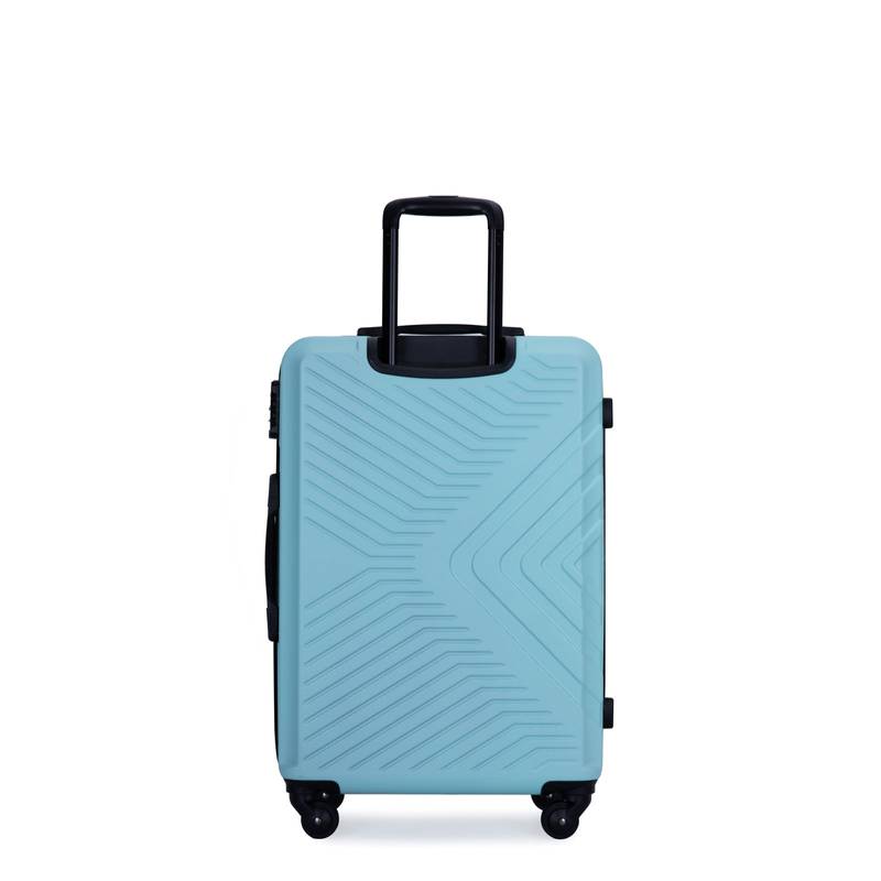 Eco-Friendly Spinner Luggage Set - Lightweight and Secure in Green