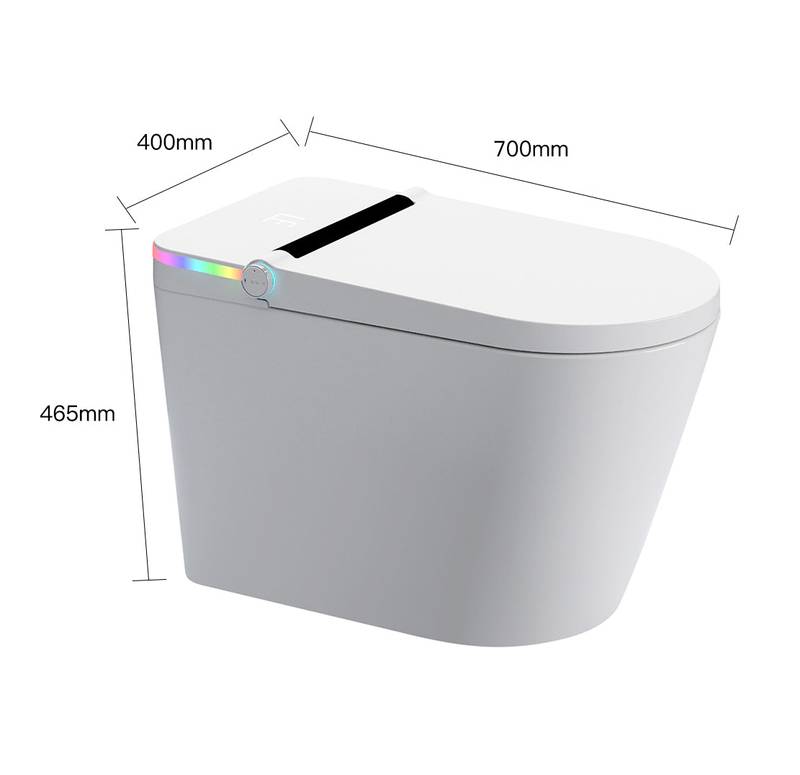 Ultimate Smart Toilet with Bidet and Heated Seat