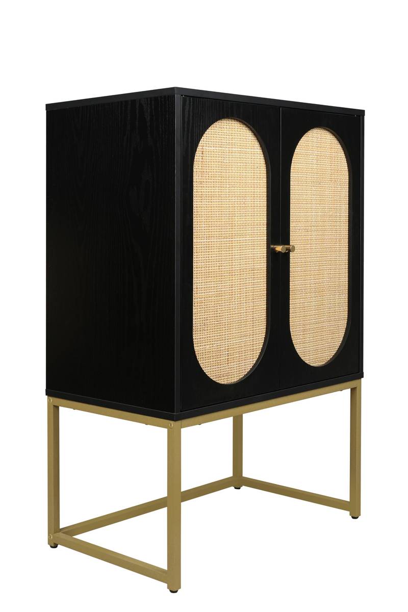 Rattan Charm High Cabinet