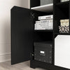 Sleek Storage Bookcase with Doors & Drawer