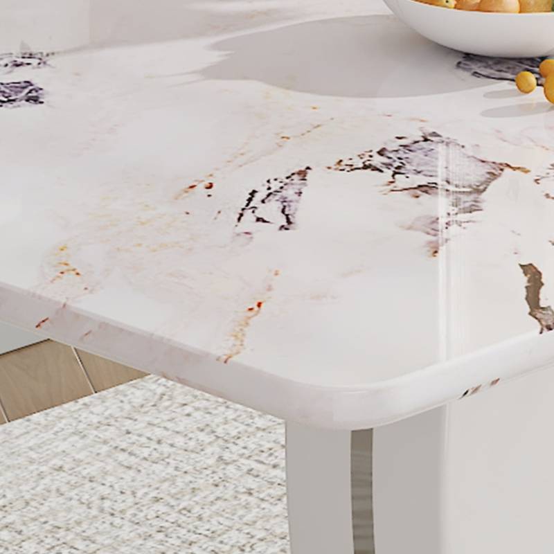 Sleek White Table Top