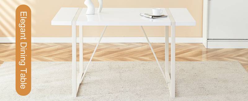 Creamy Charm Dining Table