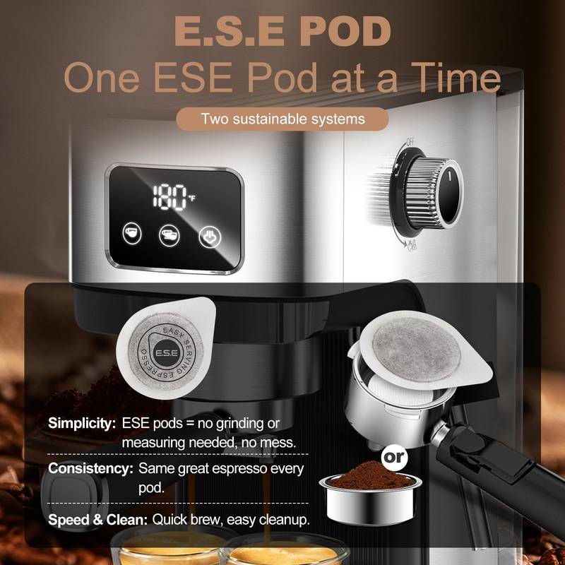 Brew Master Espresso and Cappuccino Maker