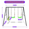 Backyard Fun Swing Set for Kids