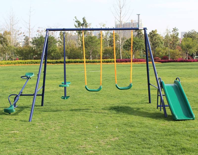 Adventure Swing Set with Slide