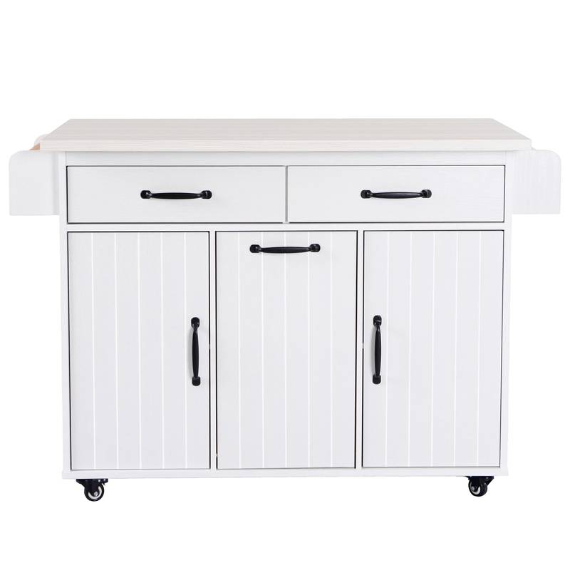 Savvy Chef's Rolling Kitchen Island