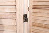 Natural Wood Folding Room Divider
