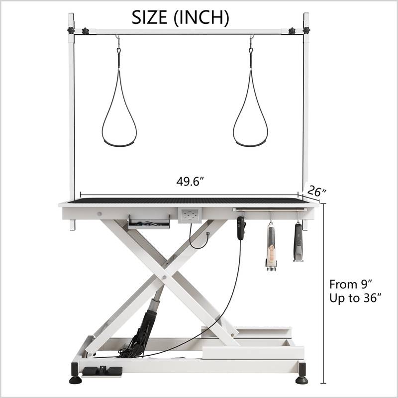 GroomMaster Electric Pet Table
