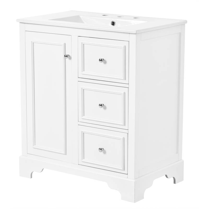 Elegant Modern Bathroom Vanity Set