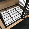 Stylish Double Dog Crate with Tray