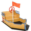 Pirate Play Sandbox Boat for Kids