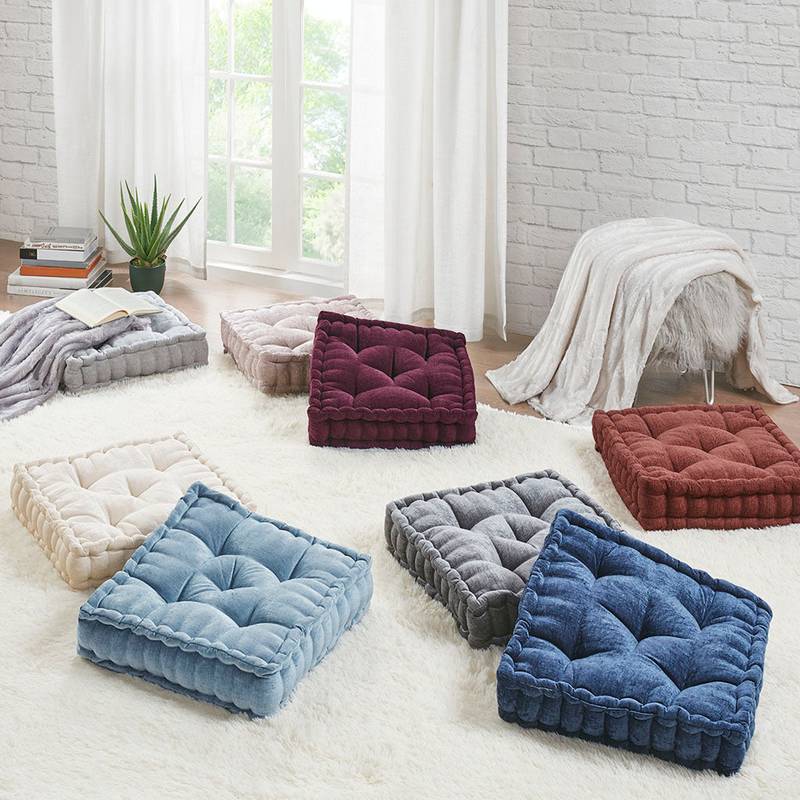 Cozy Chenille Floor Pillow