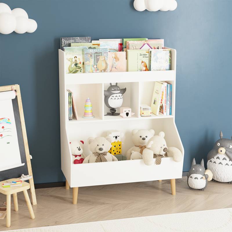Cozy Kids Toy & Book Organizer