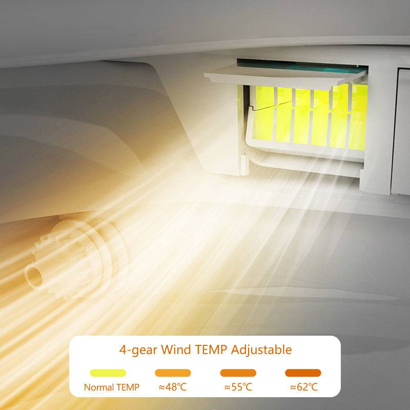 Ultimate Smart Bidet Toilet with Voice Control and Warm Air Dryer