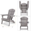 Cedar Folding Adirondack Lounge Chairs - Set of Two