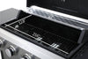Ultimate Outdoor BBQ Grill with Foldable Side Table and Accessories