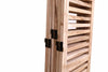 Natural Wood Folding Room Divider