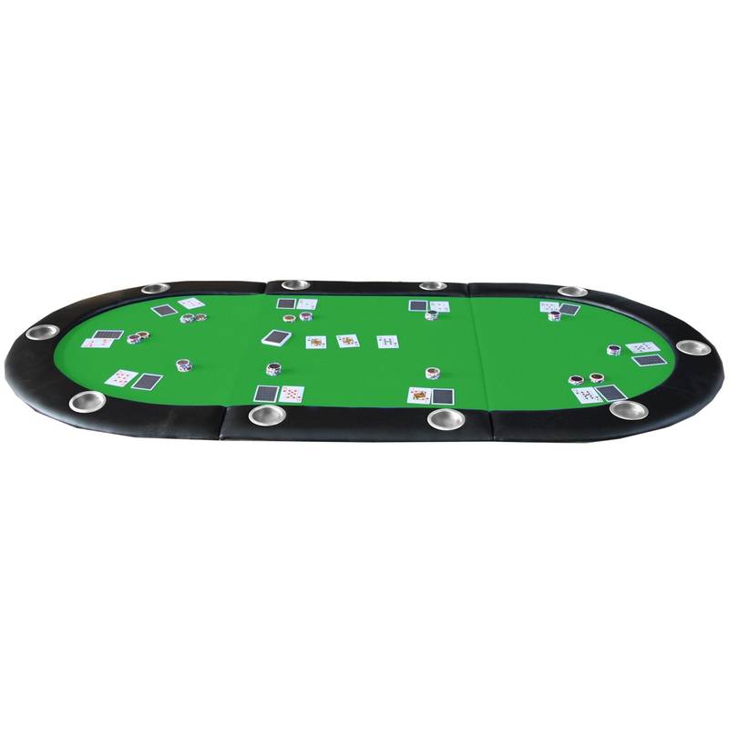 Tri-Fold Casino Poker Table for Fun Gatherings