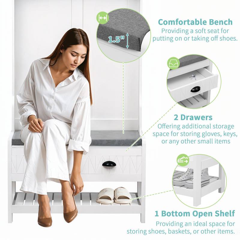 Welcome Home Storage Bench