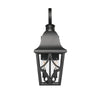 Matte Black Waterproof Wall Lantern