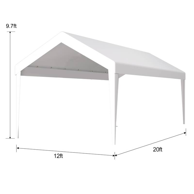 Ultimate Carport Canopy - Waterproof & UV-Resistant Cover