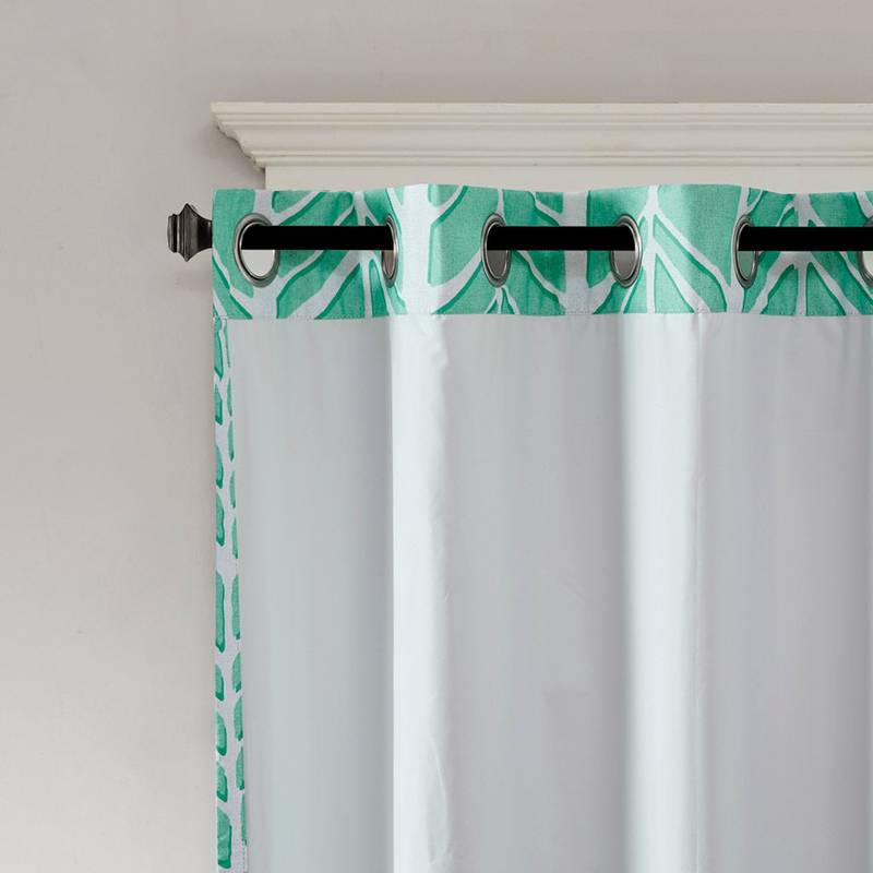 Total Blackout Printed Curtain Panel