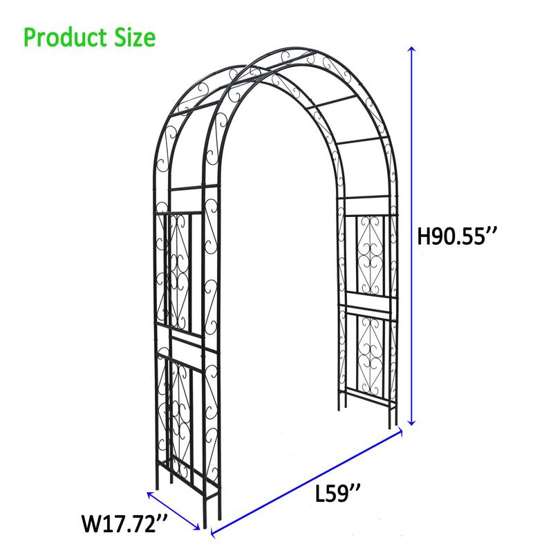 Charming Garden Arch for Climbing Plants