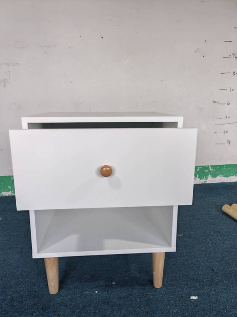 Charming White Nightstand for All Ages