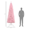 Pink Slim Douglas Fir Christmas Tree