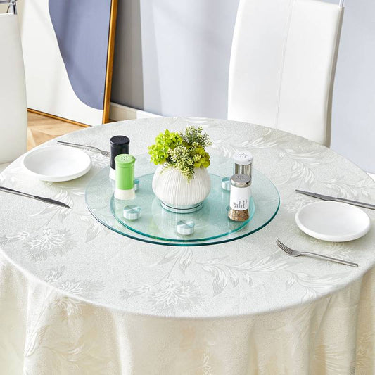 Spin & Store Round Glass Organizer