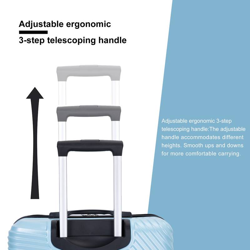 Aqua Breeze Lightweight Luggage Set