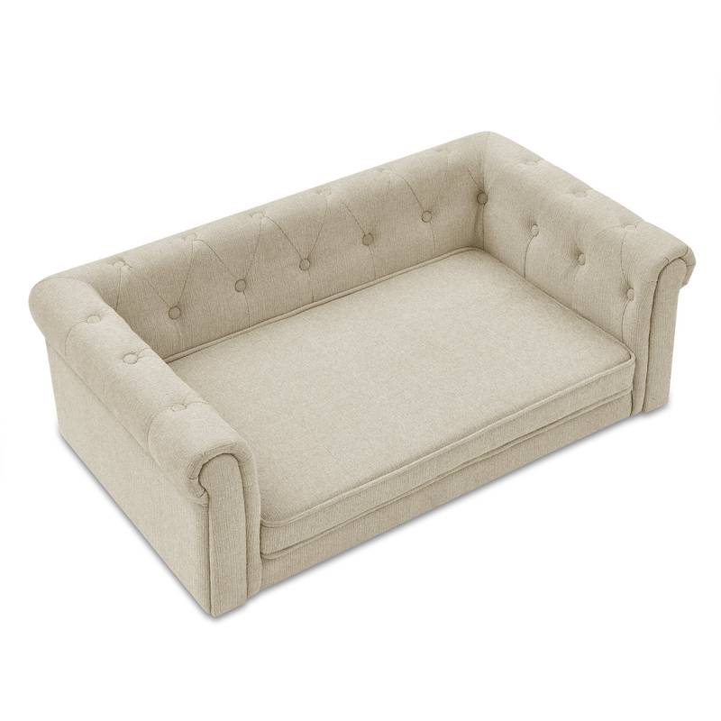 Chic Elevated Pet Sofa - Cozy & Stylish Bed for Dogs