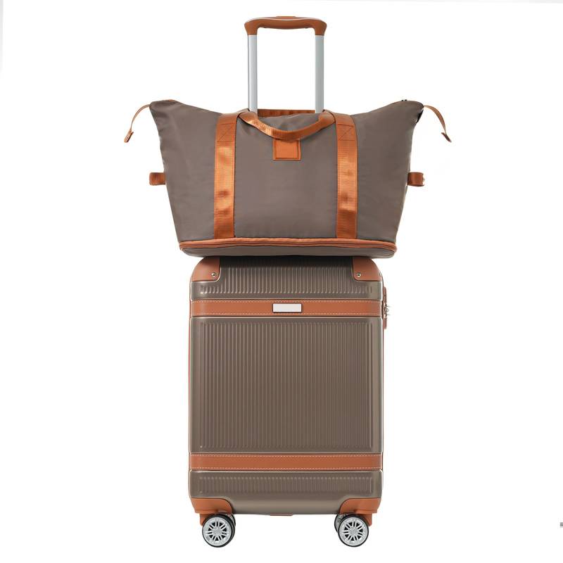 Coppery Spinner Suitcase Set