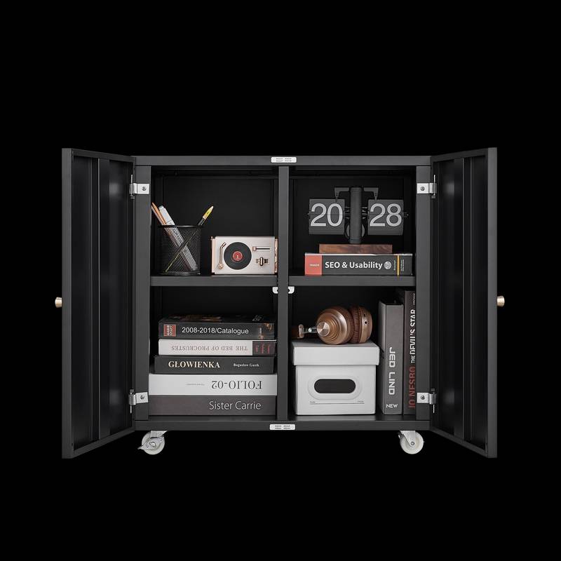 Rolling Printer Stand & File Cabinet