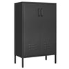 Versatile Storage Cabinet with Movable Shelves