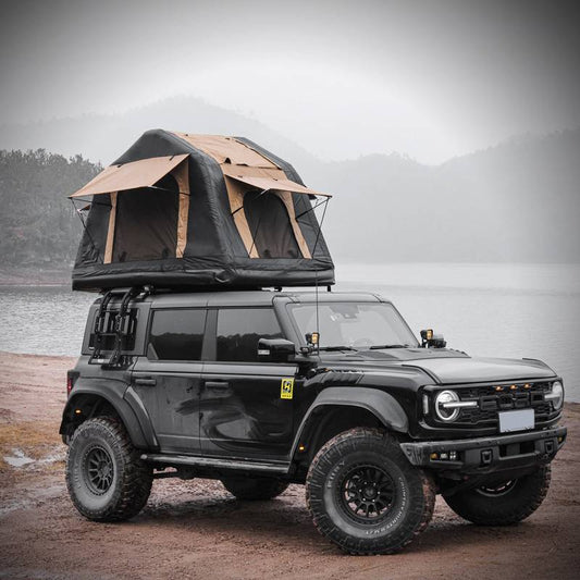 Adventure Awaits: Foldable Amphibious Rooftop Tent for Glamping