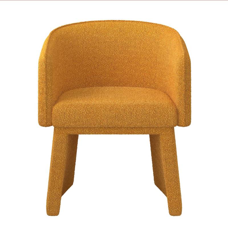 Chic Orange Lounge Chair
