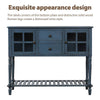 Charming Navy Farmhouse Console Table