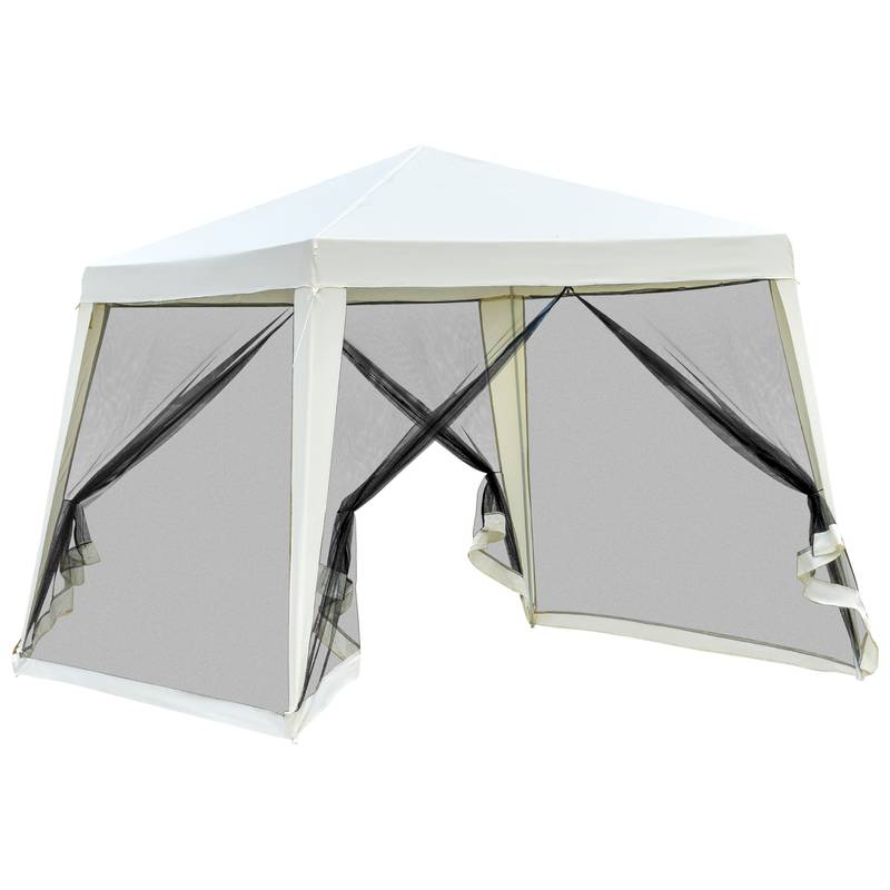 Cozy Shade Canopy Tent with Mesh Walls