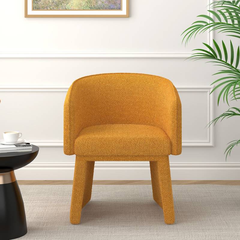 Chic Orange Lounge Chair