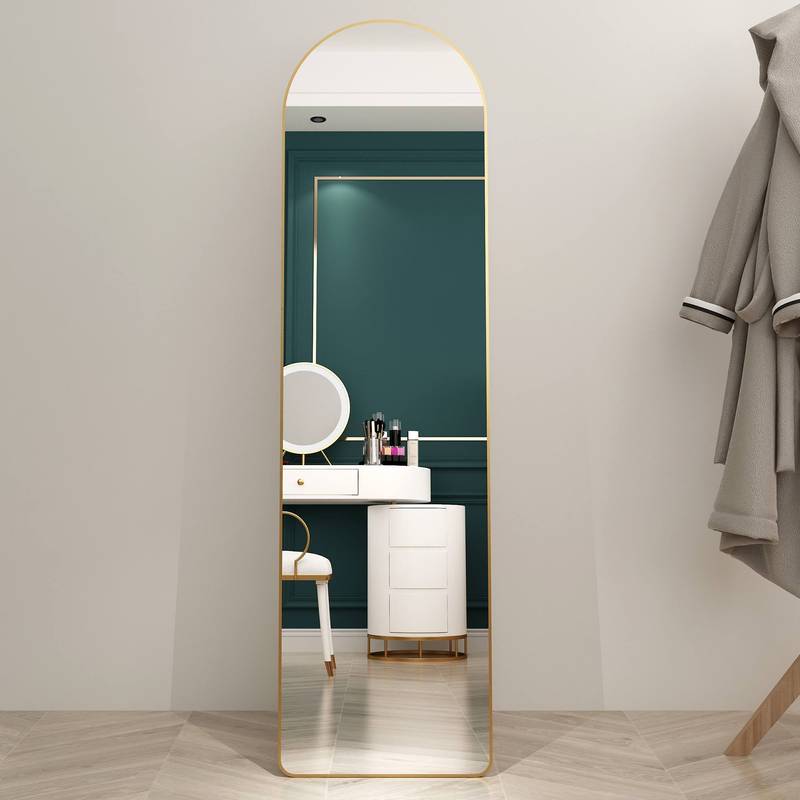 Elegant Arched Full-Length Mirror