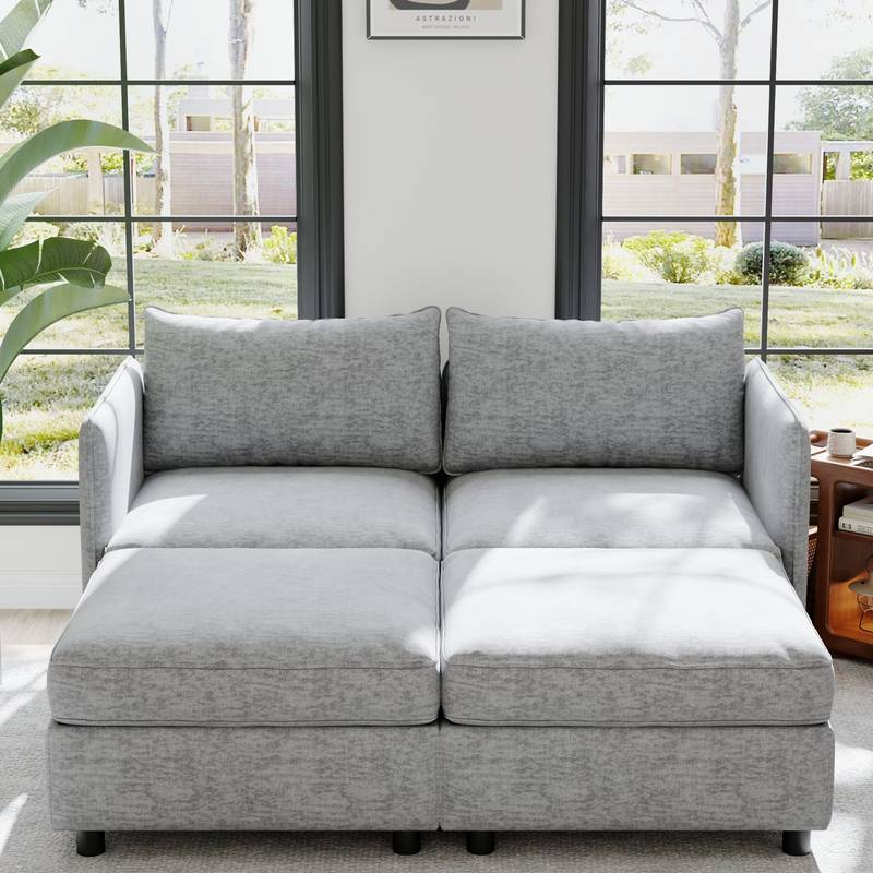 Chic Storage loveseat - Perfect for Cozy Spaces!