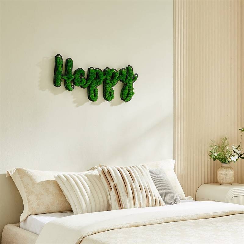 Joyful Moss Wall Art