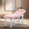Cozy Comfort Massage Table with Adjustable Backrest and Storage