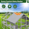 Cozy Outdoor Cat Oasis with Waterproof Roof