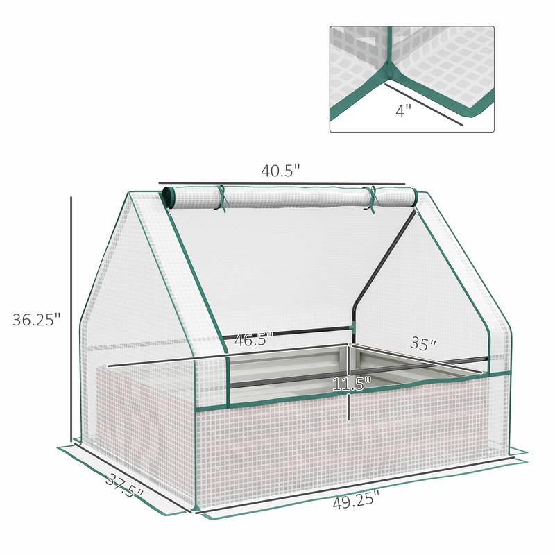 Garden Buddy Planter with Cozy Greenhouse Cover