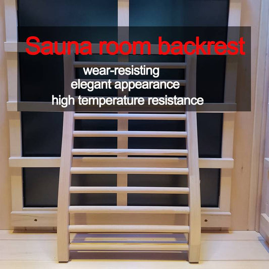 Cozy Hemlock Sauna Backrest