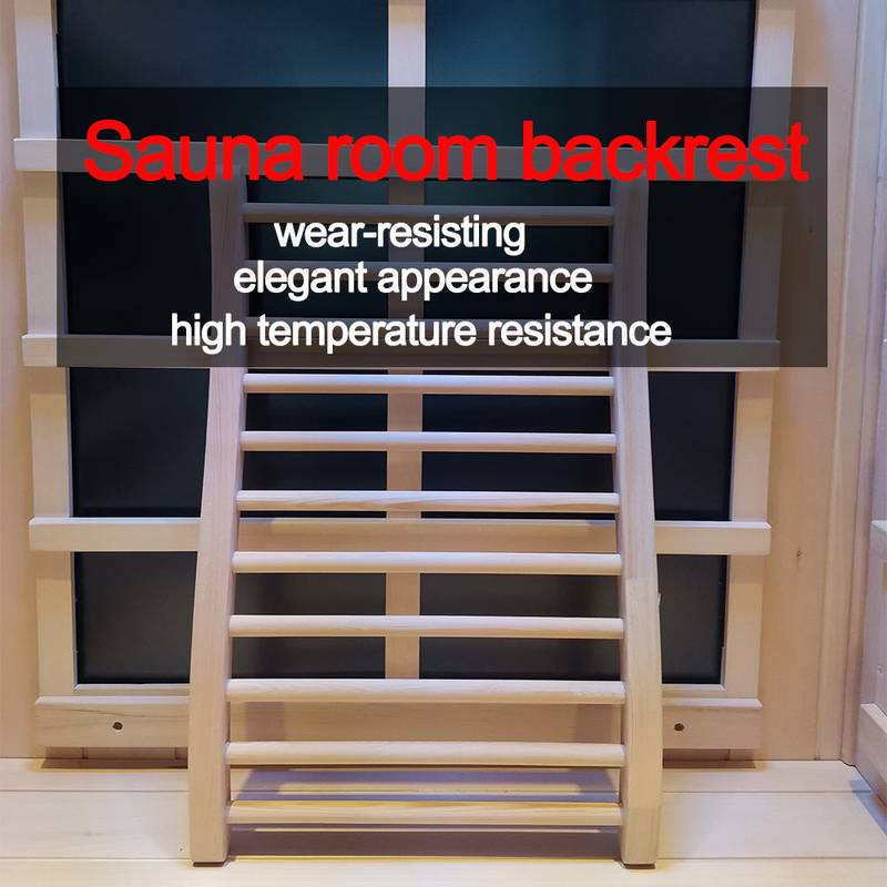 Cozy Hemlock Sauna Backrest