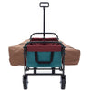 Cyan Collapsible Utility Wagon with Liners