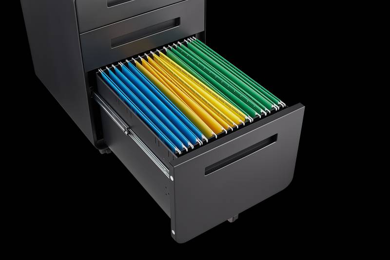 Versatile Rolling File Cabinet